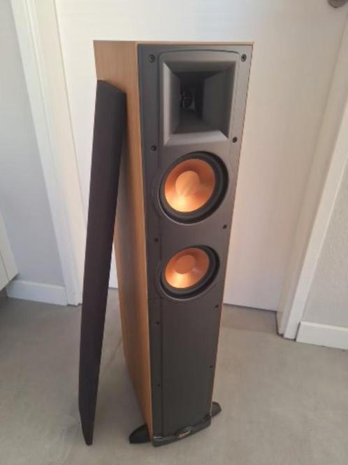 mooie set klipsch speakers en wubwoofer, Audio, Tv en Foto, Luidsprekers, Gebruikt, Front, Rear of Stereo speakers, 120 watt of meer