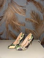 Woman Snake Heals ( sergio Todzi ) Size 37, Ophalen of Verzenden, Schoenen met hoge hakken, Gedragen, Groen