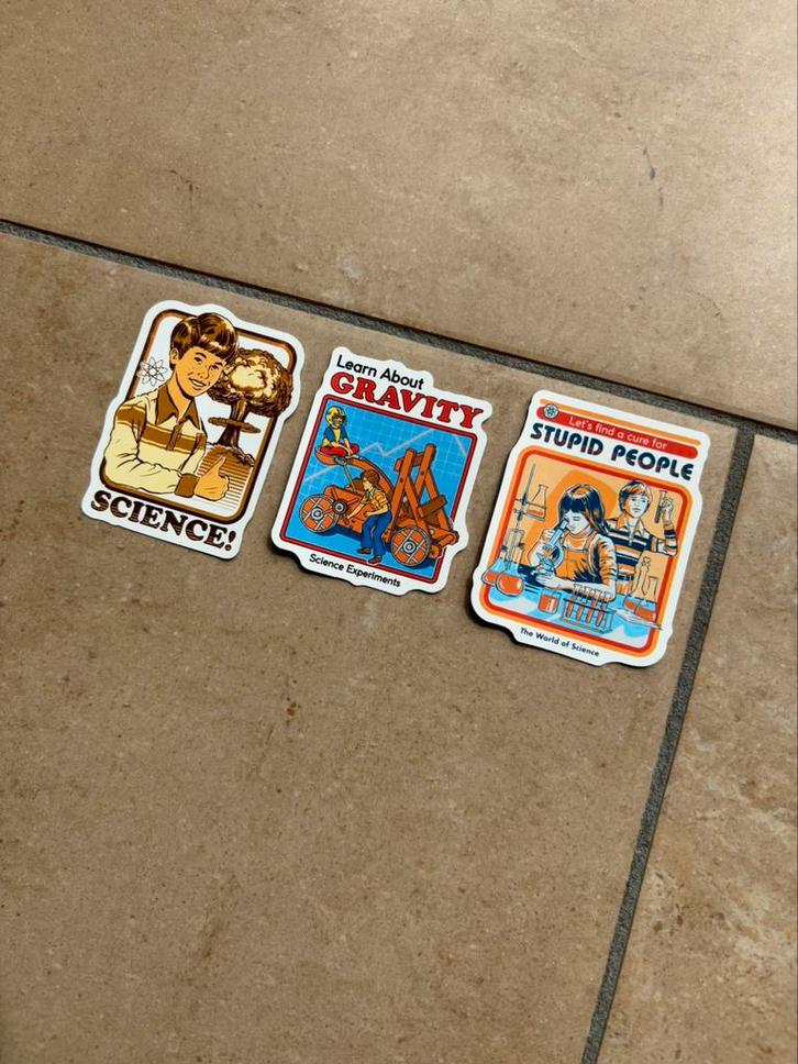 Steven Rhodes stickers, Verzamelen, Stickers, Nieuw, Merk, Ophalen of Verzenden