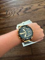 Diesel Heren Horloge - Stoer Design!, Sieraden, Tassen en Uiterlijk, Horloges | Heren, Overige merken, Gebruikt, Staal, Polshorloge