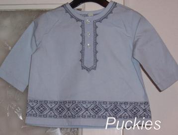 *SALE* Blauwe Monsoon top maat 104 *NieuW* a beschikbaar voor biedingen