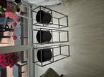 3 planten tafels metaal, Huis en Inrichting, Ophalen, Halfschaduw, Minder dan 100 cm