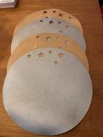 4 Kerst Placemats - Nieuw - Diameter 33cm, Diversen, Kerst, Ophalen of Verzenden, Nieuw