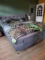 Elektrisch verstelbaar 2-persoonsbed 200x210, Ophalen, Verstelbaar, 210 cm, Tweepersoons