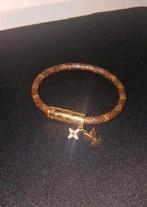 Louis Vuitton Armband met Bedels, Sieraden, Tassen en Uiterlijk, Armbanden, Bruin, Leer, Ophalen of Verzenden, Zo goed als nieuw
