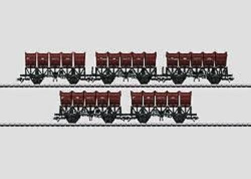 Marklin 46353 3 Sets wagens met kiepbakken TIJDPERK IV NIEUW, Hobby en Vrije tijd, Modeltreinen | H0, Nieuw, Wagon, Wisselstroom