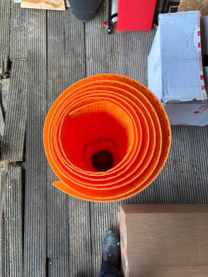 Schlüter Ditra ontkoppelingsmat - 4 meter rol, Doe-het-zelf en Verbouw, Tegels, Nieuw, Overige typen, Overige materialen, 60 cm of meer