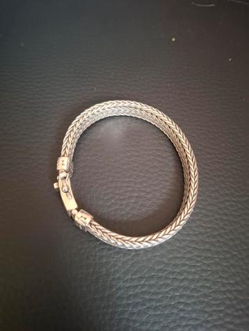 Zilveren armband 19 cm beschikbaar voor biedingen
