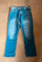 Monki Moluna mid waist straight leg dream blue size 34, Blauw, Nieuw, Ophalen of Verzenden, Monki