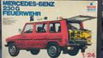 Mercedes Benz 230 G Feuerwehr 1:24 Revell Pol, Hobby en Vrije tijd, Modelbouw | Auto's en Voertuigen, Auto, Verzenden, Revell