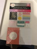 Happy planner set house hold, Hobby en Vrije tijd, Scrapbooking, Ophalen of Verzenden, Zo goed als nieuw