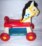 Vintage (1976) Fisher-Price looppaard. In zeer goede staat., Ophalen of Verzenden, Zo goed als nieuw, Overige typen, Met geluid