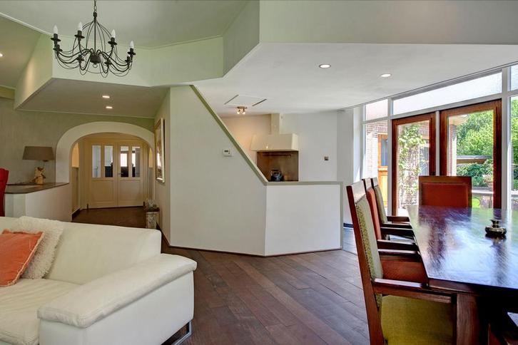 Mooie hardhouten vloer - 80 m2, Doe-het-zelf en Verbouw, Vloerdelen en Plavuizen, Gebruikt, Vloerdelen of -planken, Hout, 150 cm of meer