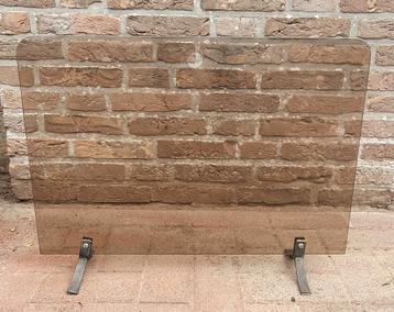 Haardscherm glas / rookglas
 beschikbaar voor biedingen