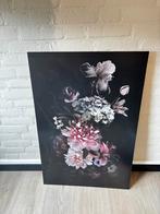 Schilderij Bloemen 80x60cm, Antiek en Kunst, Kunst | Schilderijen | Klassiek, Ophalen of Verzenden