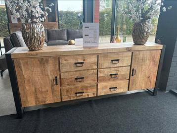 Dressoir Mangohout 160 & 200 cm NIEUW beschikbaar voor biedingen