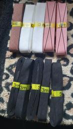 Diverse kleuren biais band *nieuw*, Ophalen of Verzenden, Nieuw, Lint, Band of Elastiek