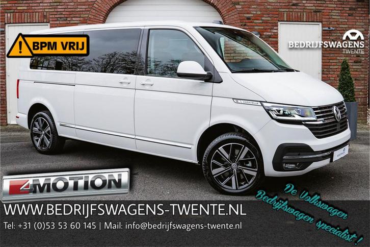 Volkswagen Caravelle 4-MOTION Caravelle 204pk Highline 4-M D, Auto's, Bestelauto's, Bedrijf, Te koop, 4x4, ABS, Achteruitrijcamera