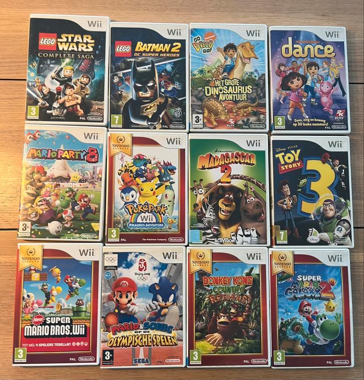 Nintendo Wii games, Spelcomputers en Games, Games | Nintendo Wii, Zo goed als nieuw, Avontuur en Actie, Vanaf 3 jaar, Ophalen of Verzenden