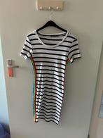 Gestreepte jurk mer regenboog bies, Ophalen of Verzenden, Gedragen, Maat 36 (S), Overige kleuren