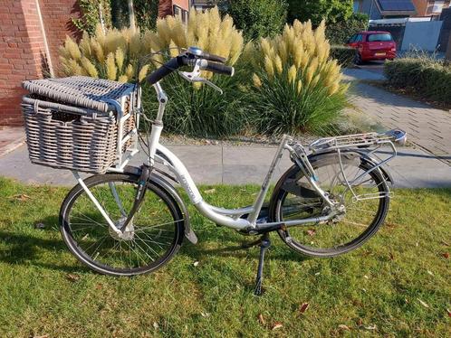 Sparta Amazone moederfiets, Fietsen en Brommers, Fietsen | Dames | Moederfietsen, Gebruikt, Sparta, 53 tot 56 cm, 0 zitjes, Dubbele standaard