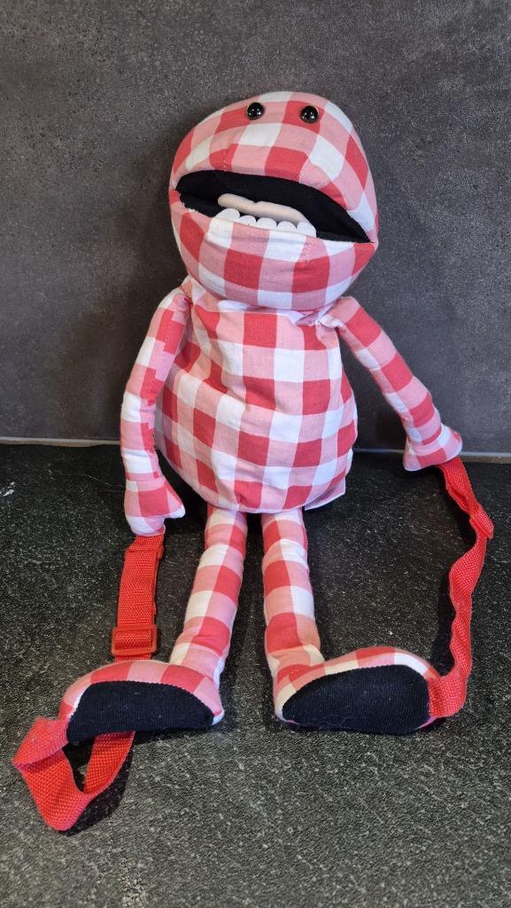 Mr. Jummy, Sultana, rugzak knuffel, 50cm T9, Kinderen en Baby's, Speelgoed | Knuffels en Pluche, Gebruikt, Overige typen, Ophalen of Verzenden