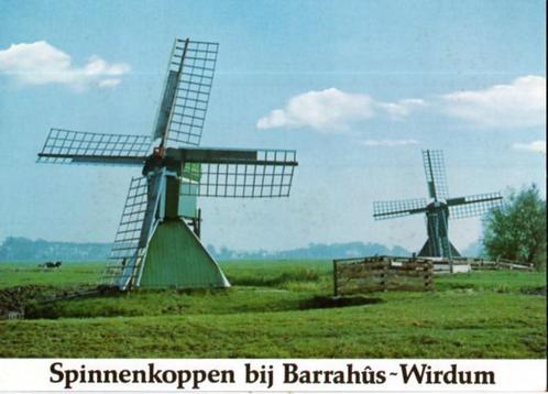 (F130) Ansichtkaart Goutum Wirdum molen Kramers+Hoogland, Verzamelen, Ansichtkaarten | Nederland, Ongelopen, Friesland, 1960 tot 1980