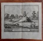 42 / Loenen aan de Vecht ruïne Huis Mynden Kopergravure 1736, Antiek en Kunst, Kunst | Etsen en Gravures, Ophalen of Verzenden
