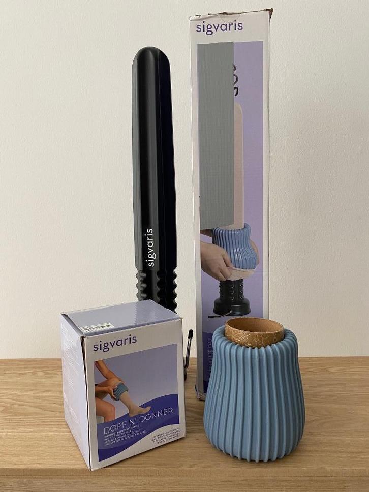 DOFF N’ DONNER • Aan- en uittrekhulp voor steunkousen, Diversen, Verpleegmiddelen, Zo goed als nieuw, Ophalen of Verzenden