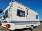 Hobby De Luxe 460 UFE met Luifel, Caravans en Kamperen, Caravans, Schokbreker, Rondzit, Hobby, Bedrijf