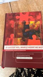 Je luistert wel, maar je hoort me niet, Ophalen, Gelezen