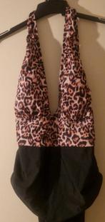 Leopard Badpak - Maat 2XL, Ophalen of Verzenden, Zo goed als nieuw, Zwart, Badpak