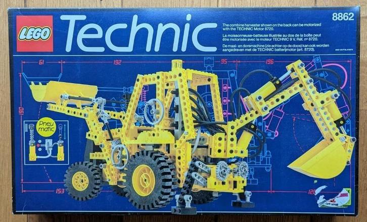 Lego technic 8862, 8856 (2 complete sets)., Kinderen en Baby's, Speelgoed | Duplo en Lego, Zo goed als nieuw, Lego, Complete set
