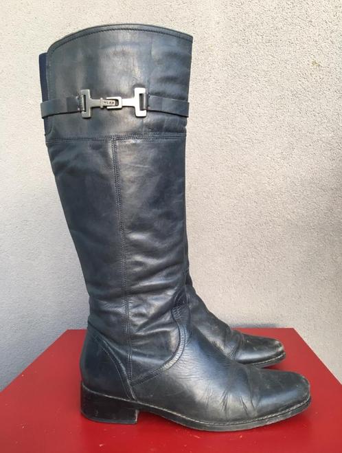 Leren laarzen blauw Mexx in de doos, Kleding | Dames, Schoenen, Gedragen, Hoge laarzen, Blauw, Ophalen of Verzenden