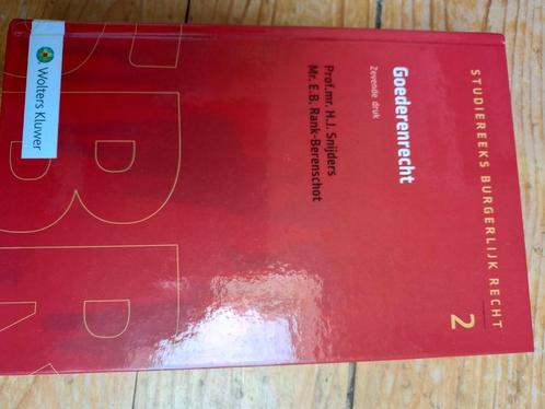 Goederenrecht, Boeken, Wetenschap, Gelezen, Ophalen of Verzenden