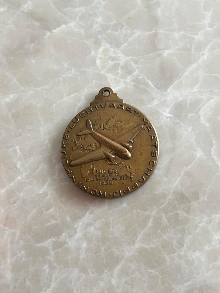 herdenkingspenning die werd uitgegeven in de jaren 1930, Verzamelen, Overige Verzamelen, Ophalen of Verzenden