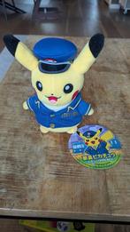 Pokemon Tokyo Stationmaster Plush Toy: Pikachu, Ophalen of Verzenden, Nieuw, Overige typen