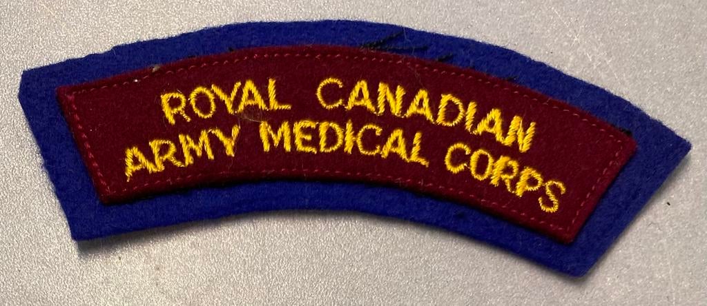 Royal Canadian Army Medical Corps, Verzamelen, Militaria | Tweede Wereldoorlog, Ophalen of Verzenden, Landmacht, Engeland, Embleem of Badge