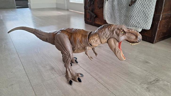 Jurassic World T-rex!, Kinderen en Baby's, Speelgoed | Actiefiguren, Gebruikt, Ophalen of Verzenden