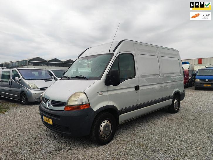 Renault Master T33 2.5 dCi L2H2 Airco! Apk! Nap!, Auto's, Bestelauto's, Bedrijf, Te koop, ABS, Airconditioning, Boordcomputer
