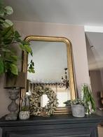Oude toog spiegel, Antiek en Kunst, Antiek | Spiegels, Overige vormen, 50 tot 100 cm, 150 tot 200 cm, Ophalen