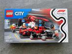Lego City 60443 Ferrari F1 Pit Stop & Pit Crew *SEALED*, Ophalen of Verzenden, Nieuw, Complete set, Lego
