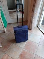 Samsonite rolkoffer blauw - weinig gebruikt, Uitschuifbare handgreep, 50 tot 60 cm, Ophalen of Verzenden, Zo goed als nieuw