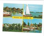 Oudega. Groeten uit., Ophalen of Verzenden, 1960 tot 1980, Ongelopen, Friesland