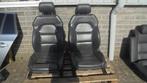 stoelen set ( zwarte leder , verwarming ) voor Audi A6 C6, Ophalen of Verzenden, Gebruikt, Audi