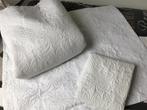 Beddensprei, Ophalen of Verzenden, Zo goed als nieuw, Tweepersoons, Wit