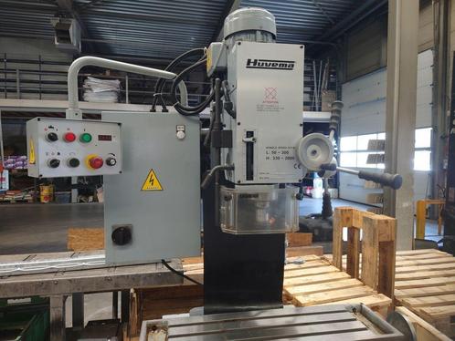 HUVEMA Kolom Boor & Freesmachine Z.G.A.N. 400 Volt, Doe-het-zelf en Verbouw, Gereedschap | Boormachines, Zo goed als nieuw, Boormachine