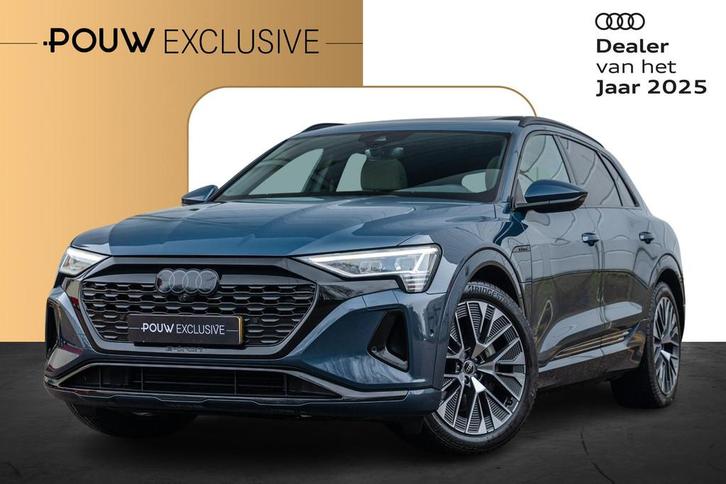 Audi Q8 e-tron 55 408pk Quattro Advanced Edition 115 kWh | S, Auto's, Audi, Bedrijf, Te koop, Q8 e-tron, 4x4, ABS, Achteruitrijcamera