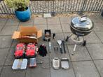 Weber classic kettle 57 cm houtskool bbq barbeque compleet, Ophalen, Gebruikt, Weber bbq, Met accessoires