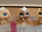 3x Littlest pet shop konijn, Verzamelen, Ophalen of Verzenden